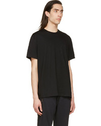 T-shirt à col rond noir Alexander Wang