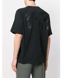 T-shirt à col rond noir Y-3