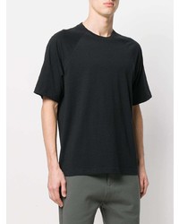 T-shirt à col rond noir Y-3