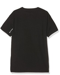 T-shirt à col rond noir