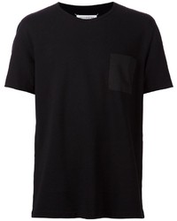 T-shirt à col rond noir