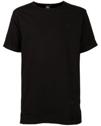 T-shirt à col rond noir