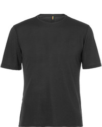 T-shirt à col rond noir