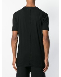 T-shirt à col rond noir Damir Doma