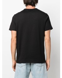 T-shirt à col rond noir Tommy Hilfiger