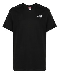 T-shirt à col rond noir The North Face