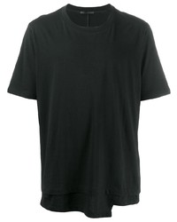 T-shirt à col rond noir The Viridi-anne