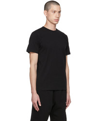 T-shirt à col rond noir Off-White