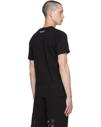 T-shirt à col rond noir Off-White