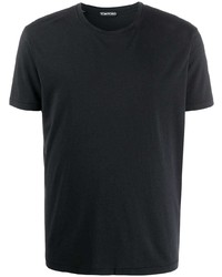 T-shirt à col rond noir Tom Ford