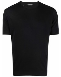 T-shirt à col rond noir Tom Ford