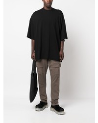 T-shirt à col rond noir Rick Owens