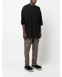 T-shirt à col rond noir Rick Owens