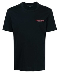 T-shirt à col rond noir True Religion