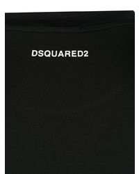 T-shirt à col rond noir DSQUARED2