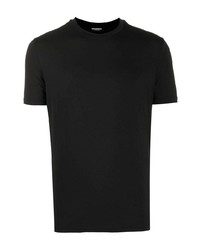 T-shirt à col rond noir DSQUARED2