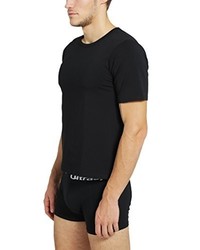 T-shirt à col rond noir Ultrasport