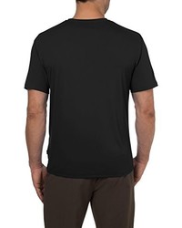 T-shirt à col rond noir VAUDE