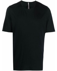 T-shirt à col rond noir Veilance