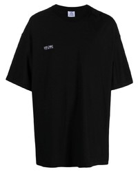 T-shirt à col rond noir Vetements