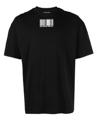 T-shirt à col rond noir VTMNTS