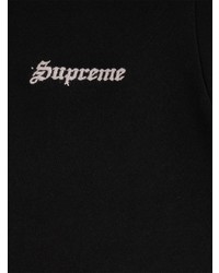 T-shirt à col rond noir Supreme