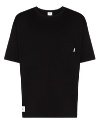 T-shirt à col rond noir WTAPS