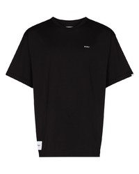 T-shirt à col rond noir WTAPS