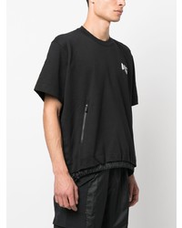 T-shirt à col rond noir Nike