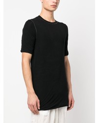 T-shirt à col rond noir Atu Body Couture