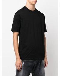 T-shirt à col rond noir DSQUARED2