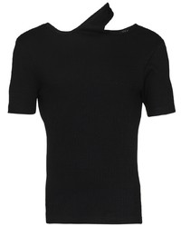 T-shirt à col rond noir Y/Project