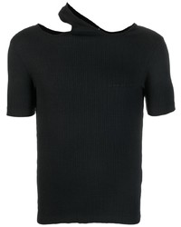 T-shirt à col rond noir Y/Project