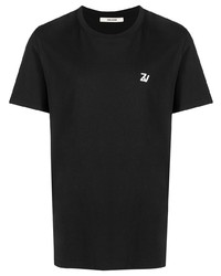 T-shirt à col rond noir Zadig & Voltaire