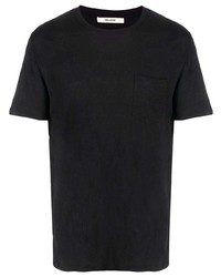 T-shirt à col rond noir Zadig & Voltaire