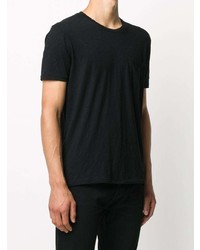 T-shirt à col rond noir Zadig & Voltaire