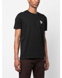 T-shirt à col rond noir PS Paul Smith