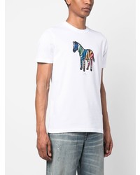 T-shirt à col rond noir PS Paul Smith