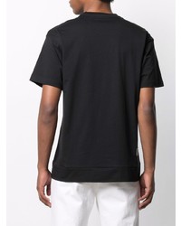 T-shirt à col rond noir Low Brand