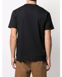 T-shirt à col rond noir Low Brand