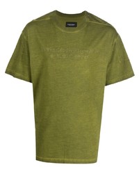 T-shirt à col rond olive A-Cold-Wall*