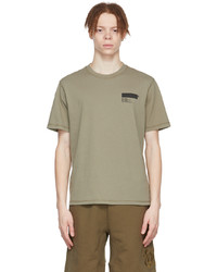 T-shirt à col rond olive AFFXWRKS