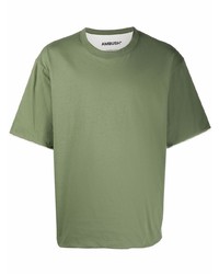 T-shirt à col rond olive Ambush