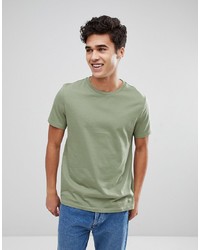 T-shirt à col rond olive ASOS DESIGN