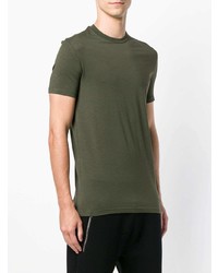 T-shirt à col rond olive DSQUARED2