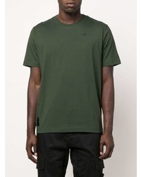 T-shirt à col rond olive McQ