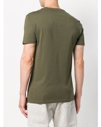 T-shirt à col rond olive Polo Ralph Lauren