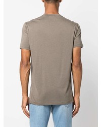 T-shirt à col rond olive Tom Ford