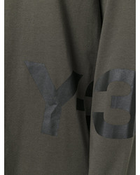 T-shirt à col rond olive Y-3