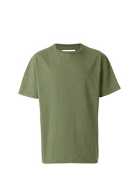 T-shirt à col rond olive Department 5